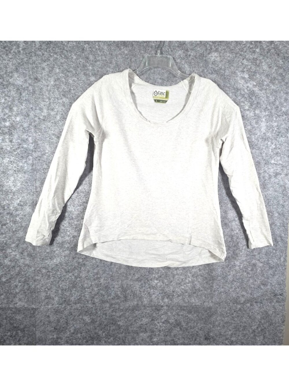 Tasc Performance Women's Long Sleeve Pullover Top Gray Size L